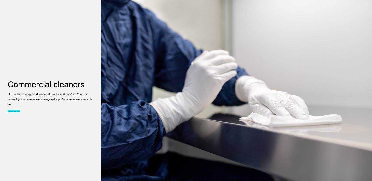 commercial cleaners