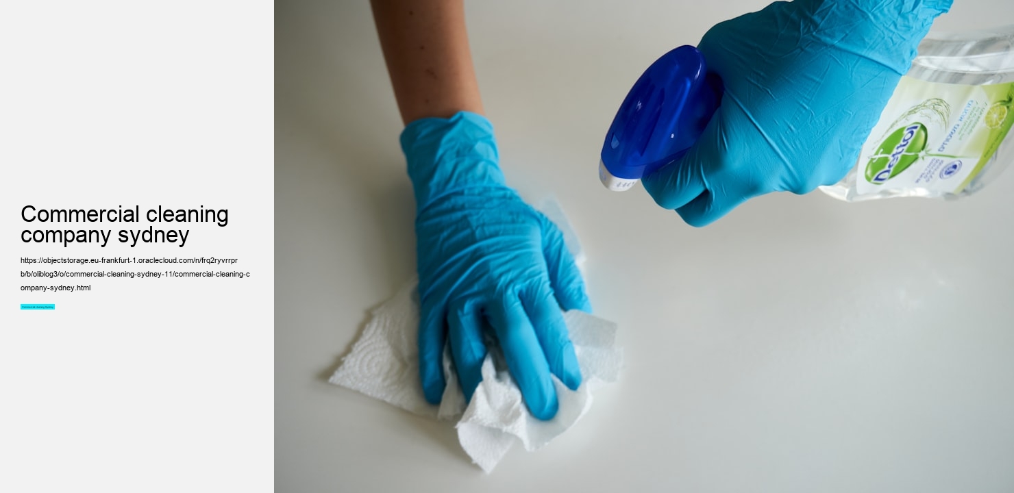 commercial cleaning company sydney