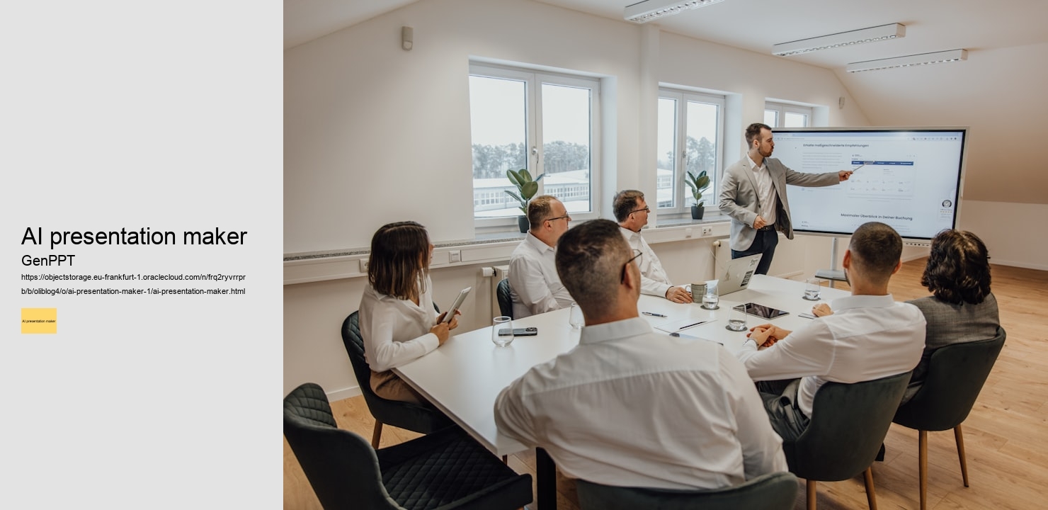 AI presentation maker