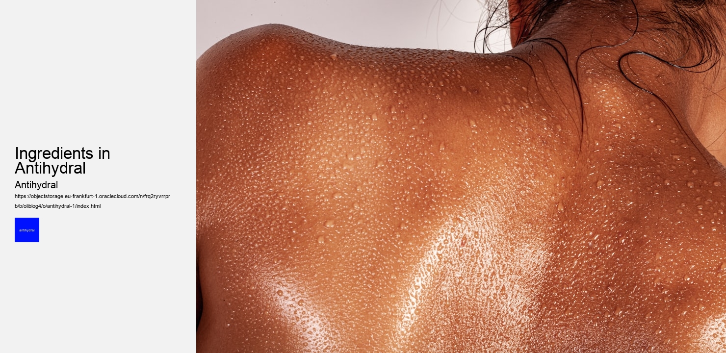 Ingredients in Antihydral