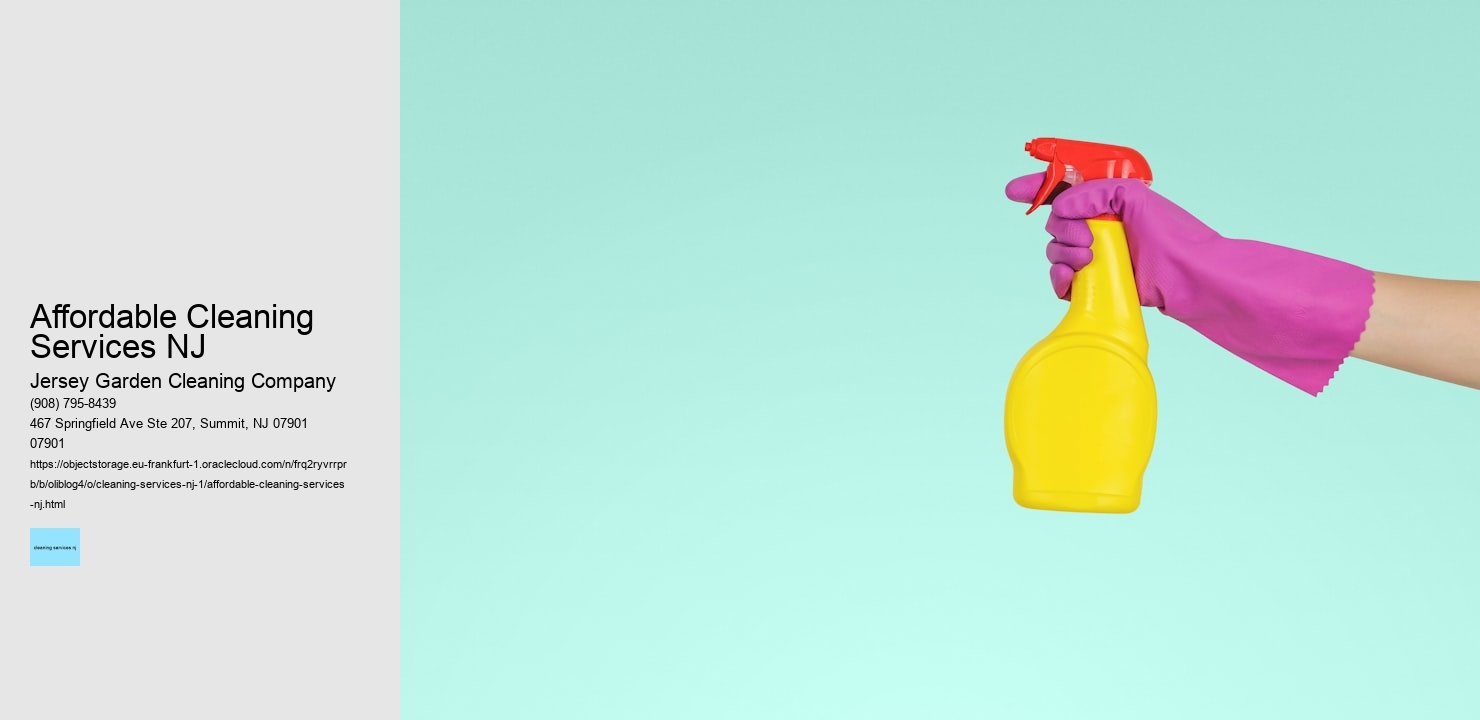 Affordable Cleaning Services NJ