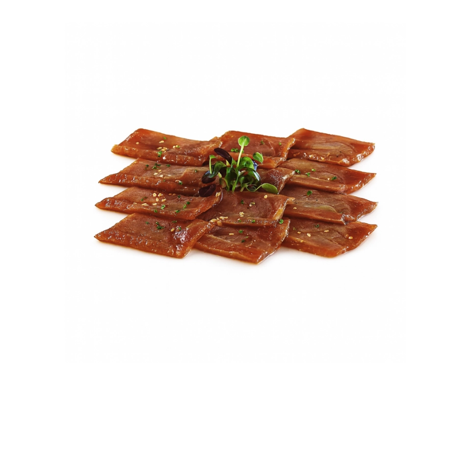 Carpaccio flambe  di Tonno